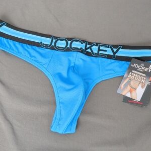 Jockey Sport® Stability Pouch Microfiber Thong - Size XL (40"-42")